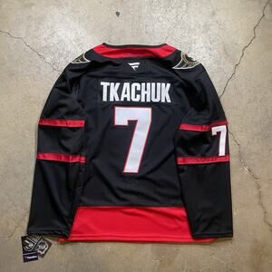 Ottawa Senators Tkachuk NHL Hockey Jersey Size 52 L